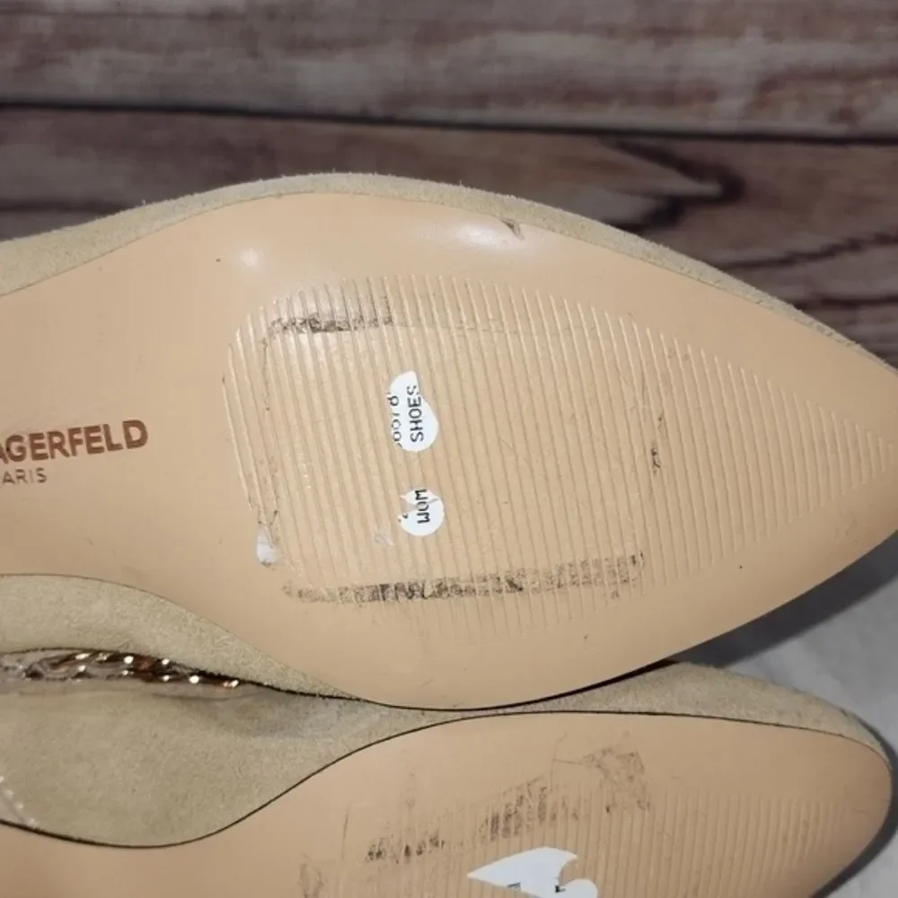 New Karl‎ Lagerfeld Paris Cassie Booties Size 6.5